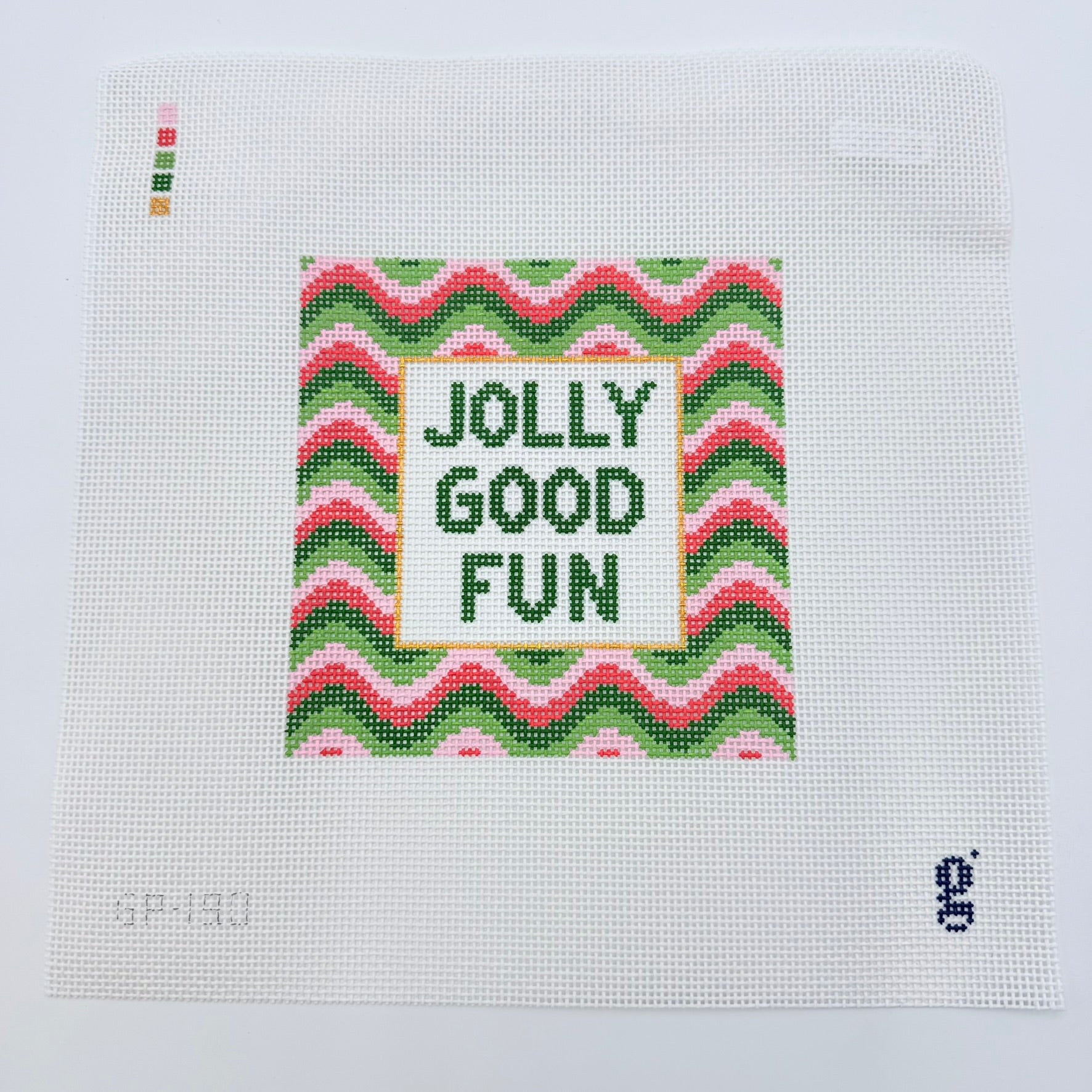 Jolly Good Fun Canvas - KC Needlepoint