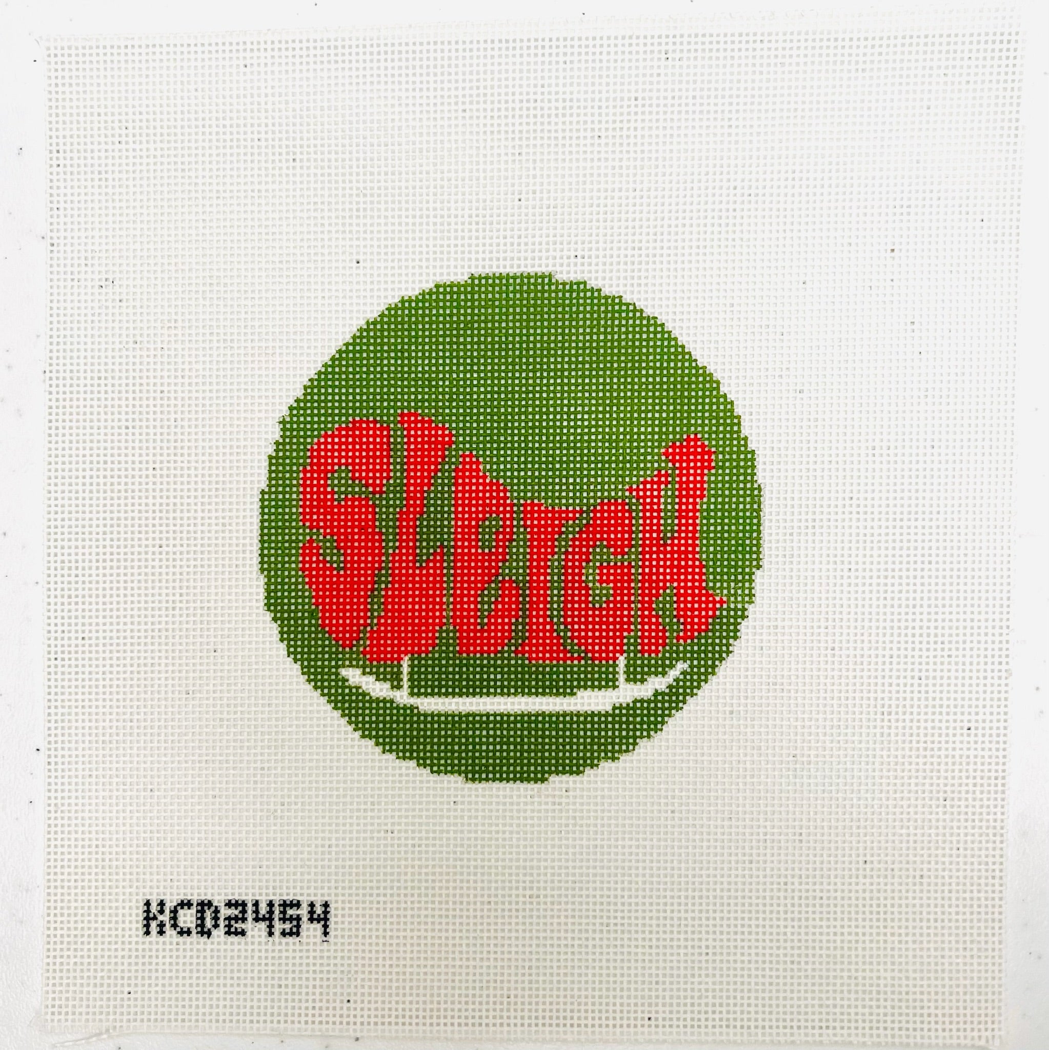 Sleigh Sleigh Needlepoint Canvas - KC Needlepoint