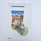 Nativity Stable Stocking Canvas - KC Needlepoint