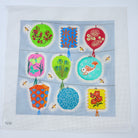Colorful Lanterns Canvas - KC Needlepoint