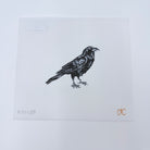 Sitting Crow Canvas - KC Needlepoint