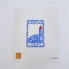 Passport Stamp-Corfu Canvas - KC Needlepoint