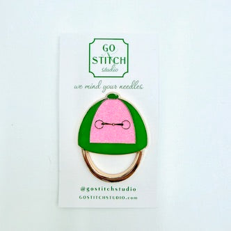 Jockey Hat Needle Minder - KC Needlepoint