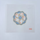 Blue Oyster Plate Canvas - KC Needlepoint