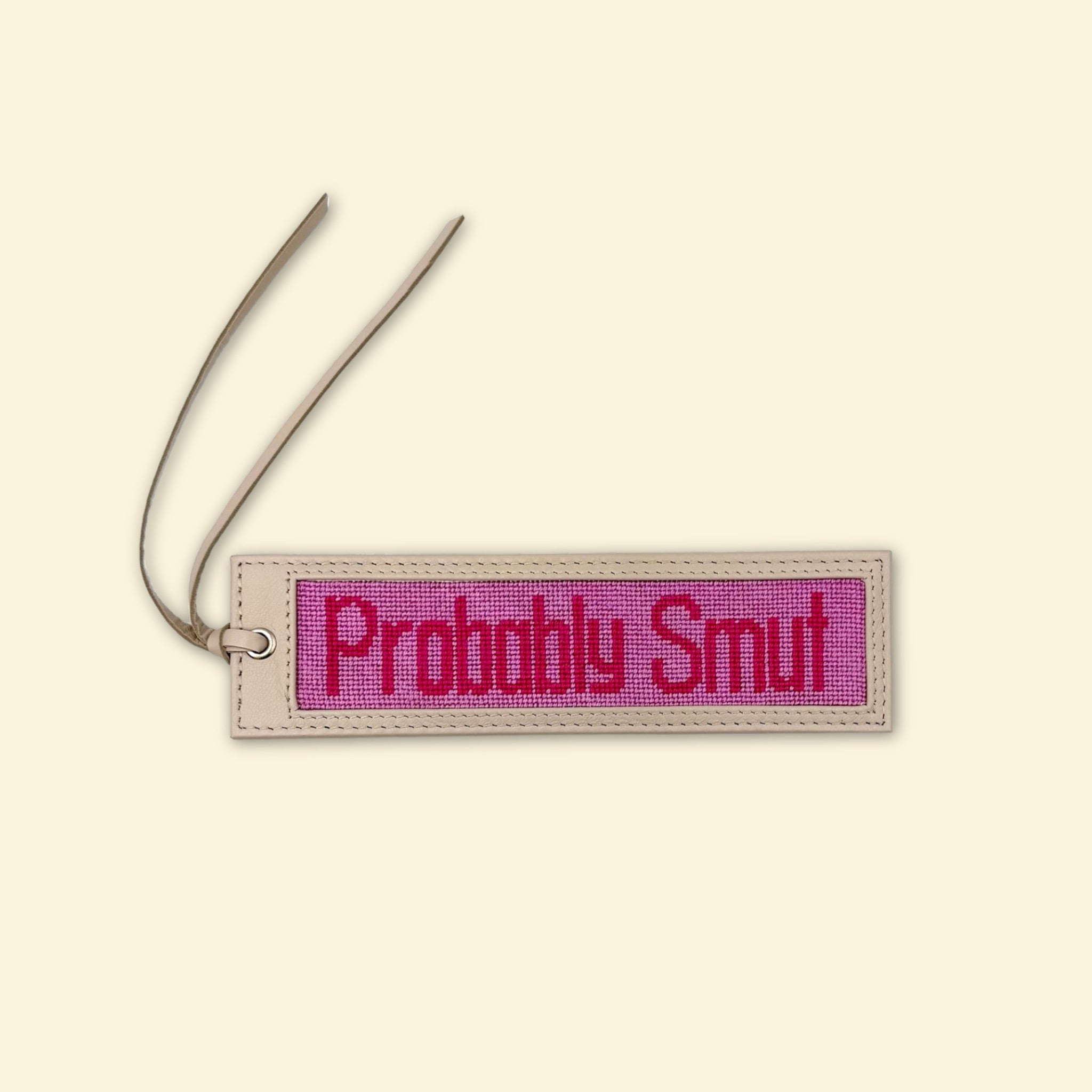 Probably Smut Bookmark Kit - KC Needlepoint
