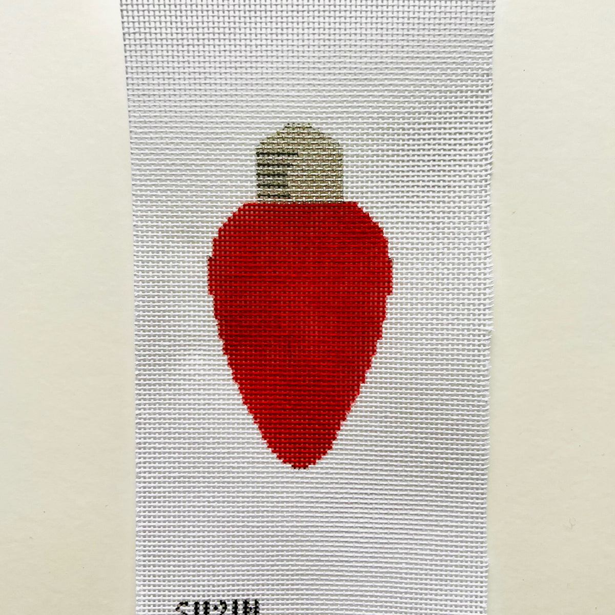 Pinpoint Red Bulb Red Light Bulb – KC Needlepoint