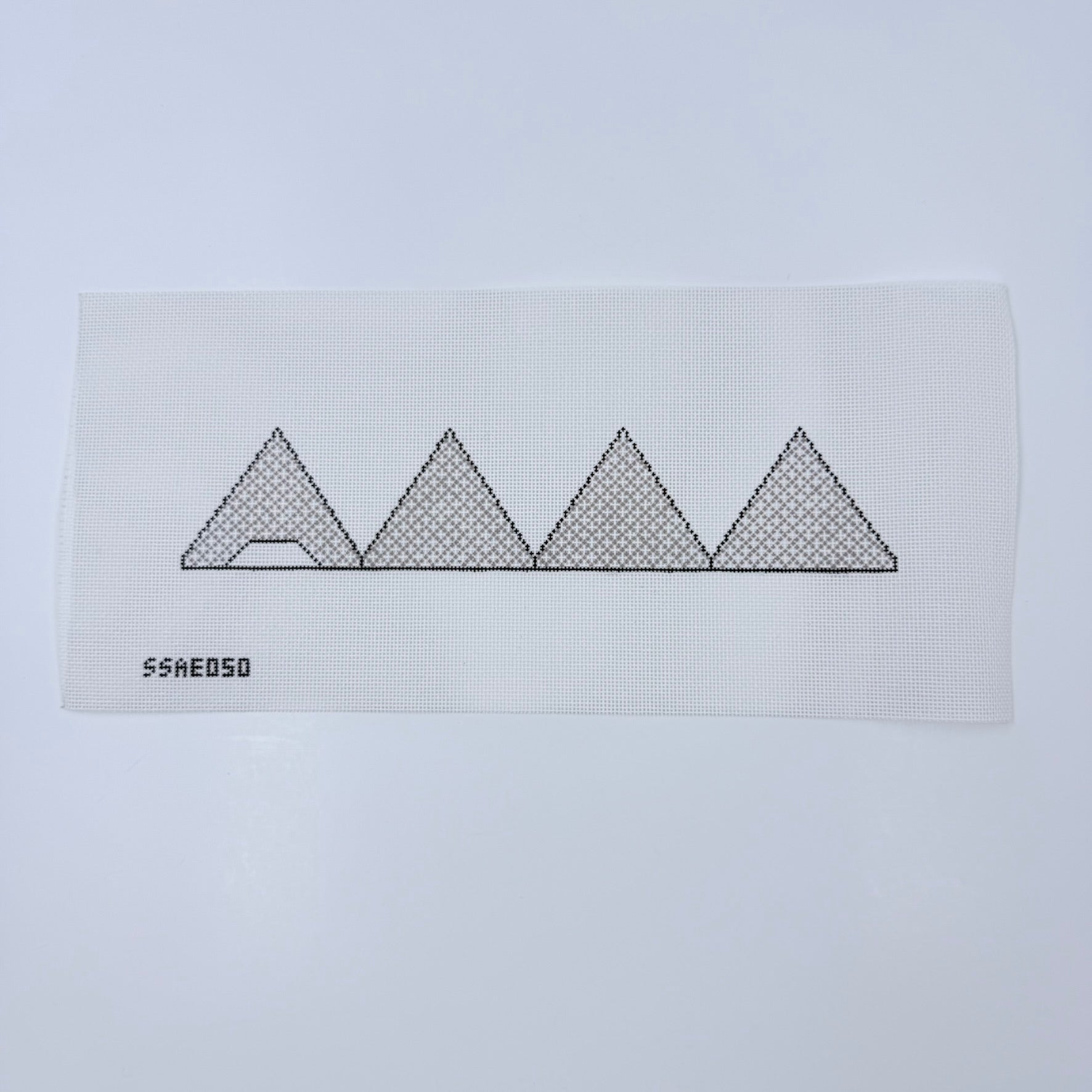 3D Louvre Needlepoint Canvas - KC Needlepoint