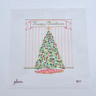 Happy Christmas Needlepoint Canvas - KC Needlepoint