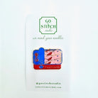 Blue Sardines Needle Minder - KC Needlepoint