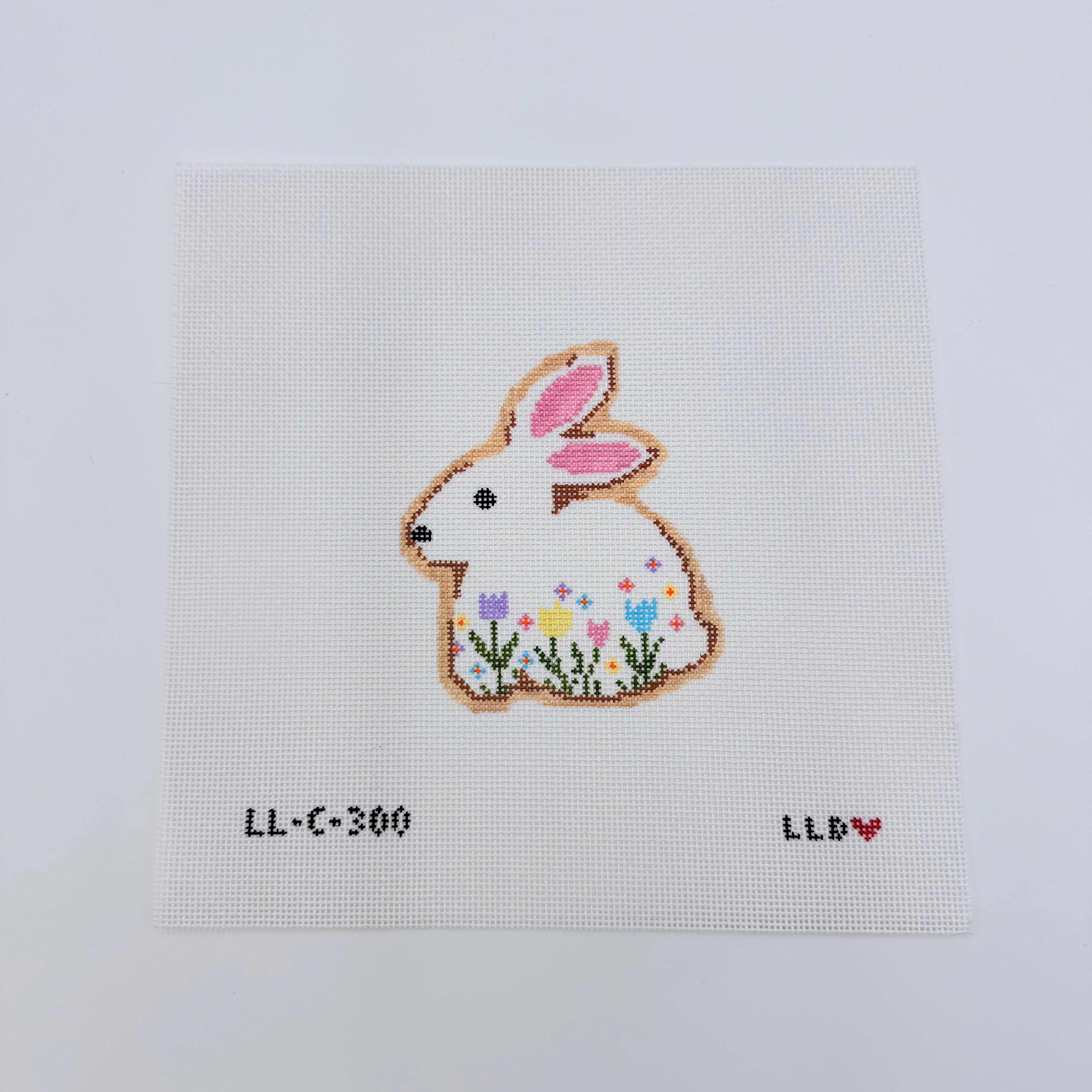 Bunny Cookie Canvas - KC Needlepoint