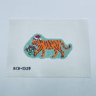 Holiday Tiger Ornament Canvas - KC Needlepoint