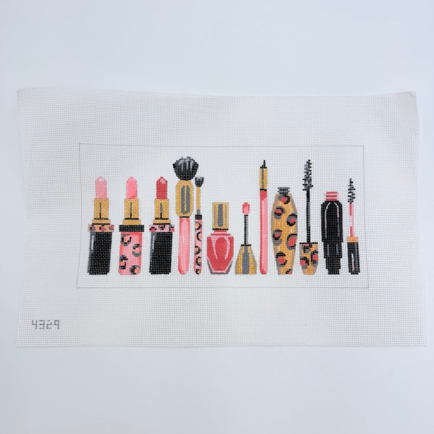 Makeup Tools Canvas - KC Needlepoint