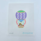 Purple and Pink Hot Air Balloon with Leopard Canvas - KC Needlepoint