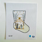 O Holy Night Ornament Sized Stocking Canvas - KC Needlepoint