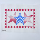 4th of July Stars Canvas - KC Needlepoint