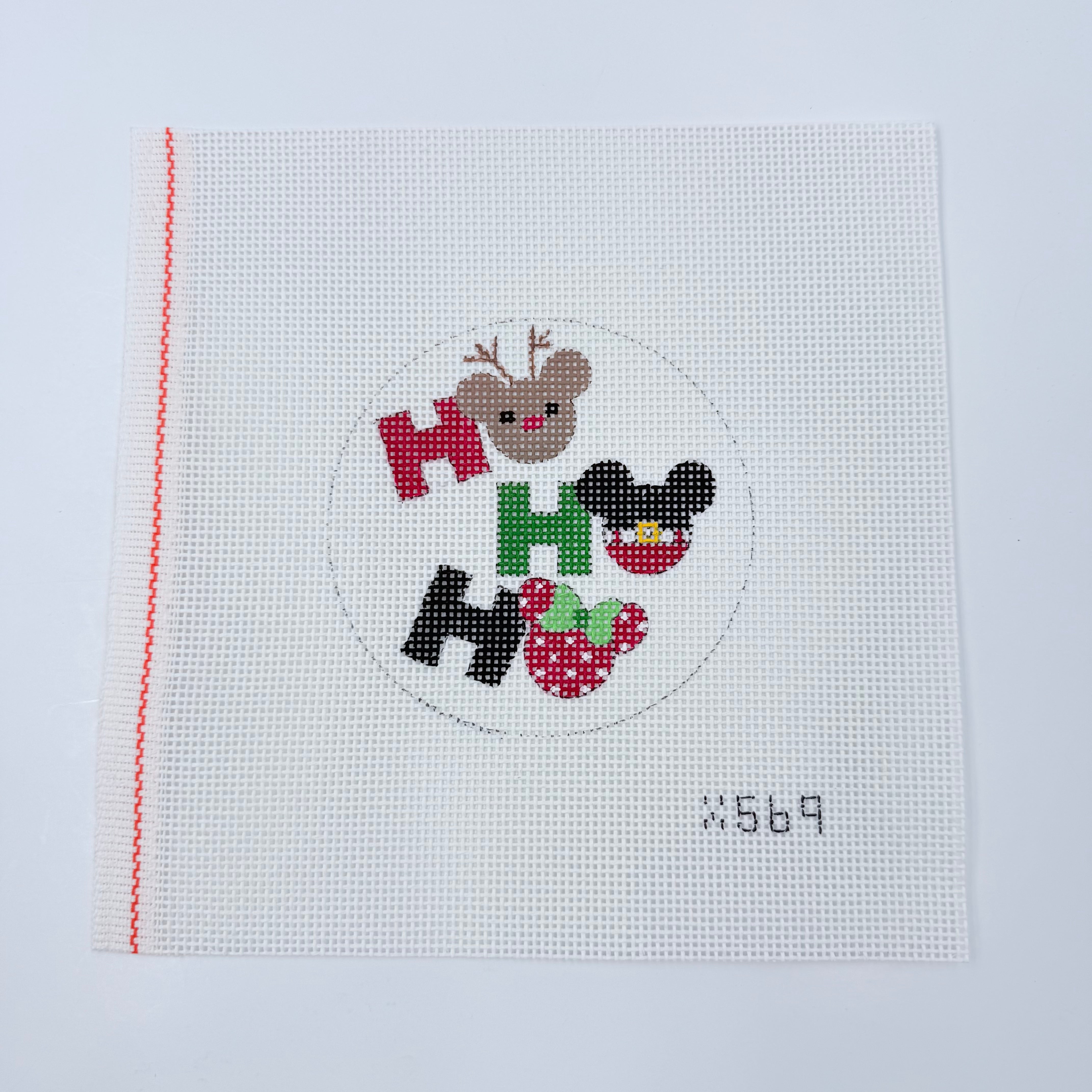 Ho Ho Ho Canvas - KC Needlepoint