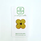 Gold Clover Needle Minder - KC Needlepoint