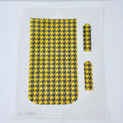 Marianne Houndstooth Clutch Canvas - KC Needlepoint