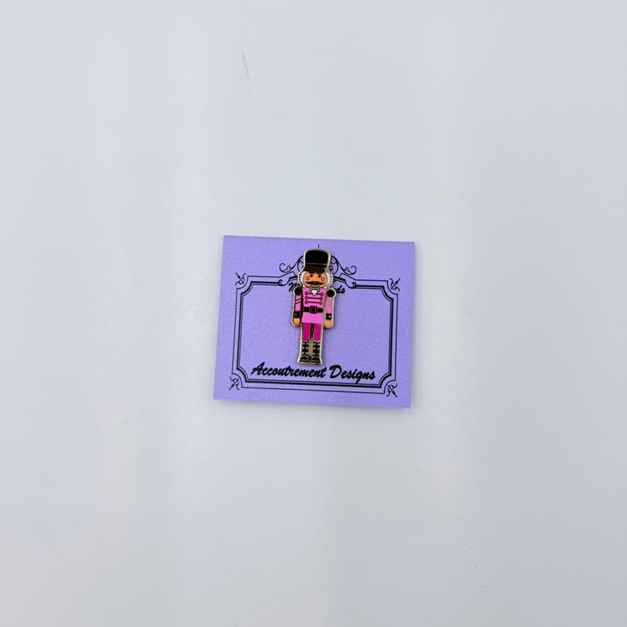 Pink Nutcracker Needle Minder - KC Needlepoint