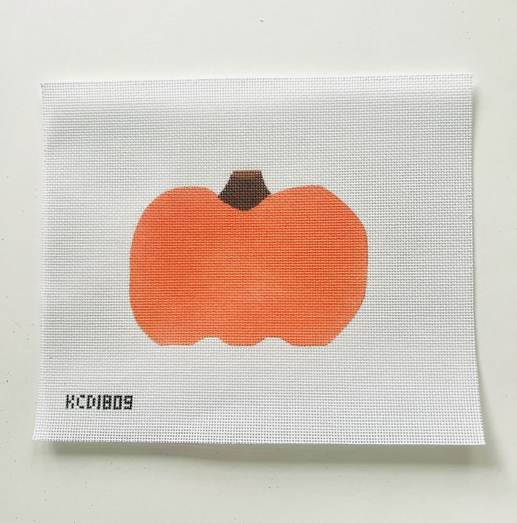 Pumpkin Canvas - KC Needlepoint