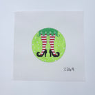 Girl Elf Feet Canvas - KC Needlepoint