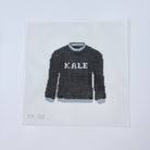 Kale Sweater Canvas - KC Needlepoint