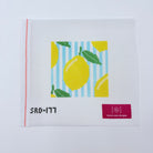 Lemons Square Canvas - KC Needlepoint