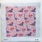 Dinosaur Large Square Canvas - KC Needlepoint