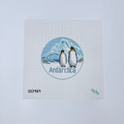 Antarctica Travel Round Canvas - KC Needlepoint
