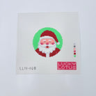 Cheeky Santa Round Canvas - KC Needlepoint