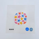 Starfish Round Canvas - KC Needlepoint