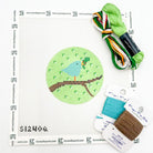 Blue Bird on Green Kit - KC Needlepoint