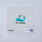 Just a Splash Square Canvas - KC Needlepoint