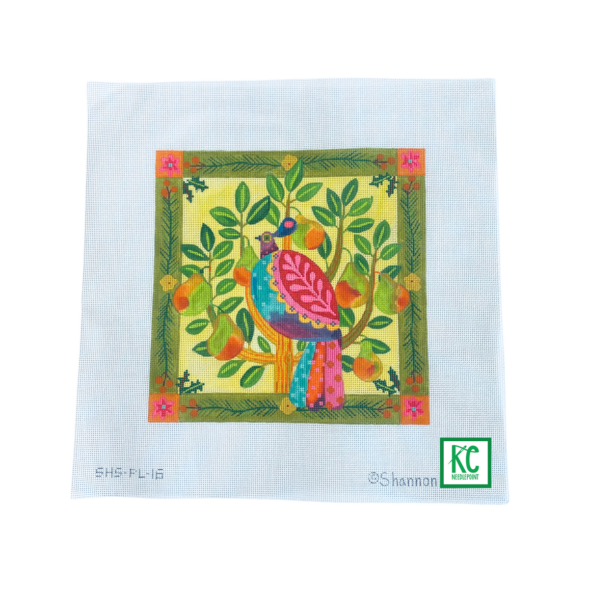 Peter Tree Kc Partridge in a Pear Tree – KC Needlepoint