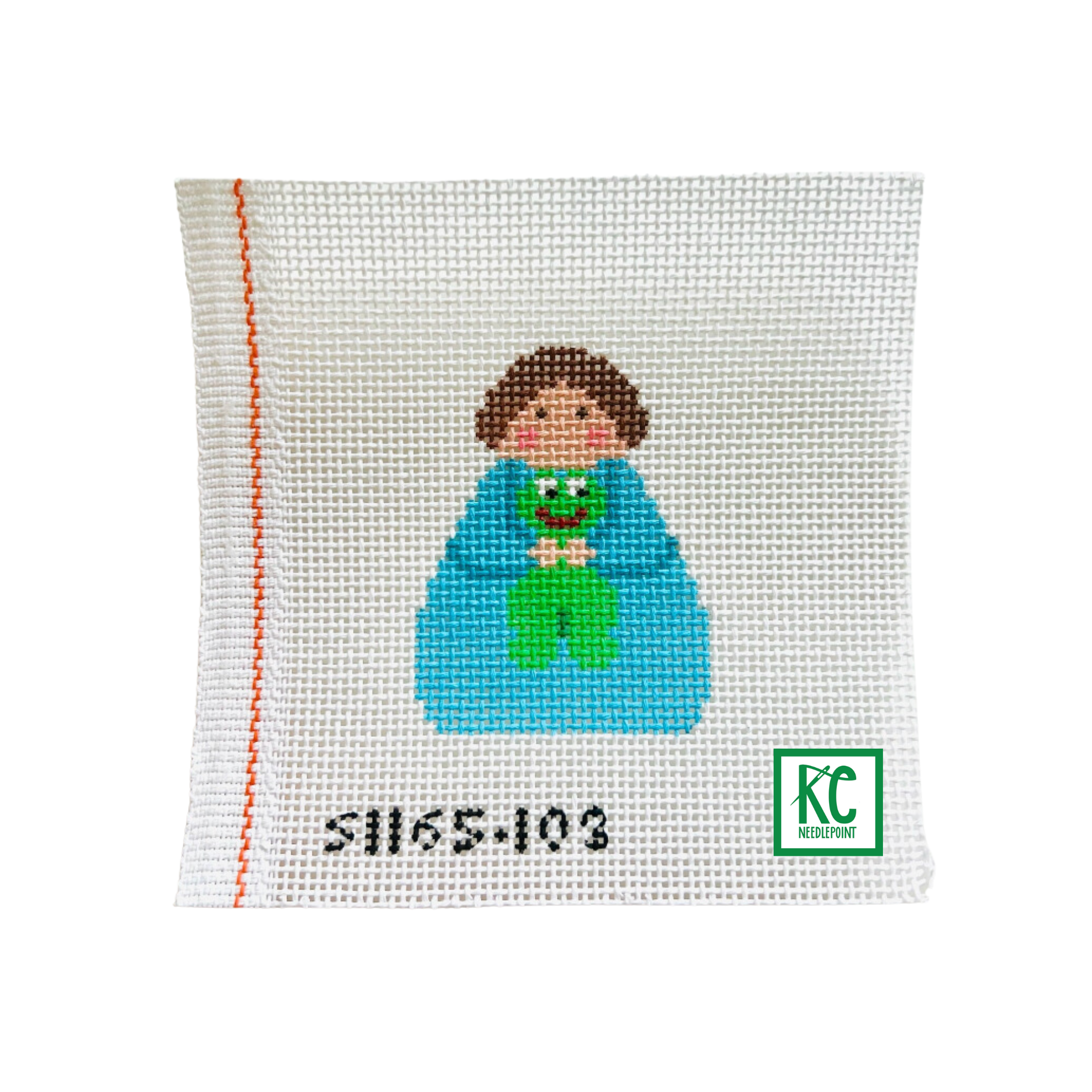 Baby Angel Canvas - KC Needlepoint