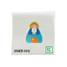 Beach Angel Canvas - KC Needlepoint