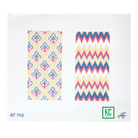 Tan Two Ways Eyeglass Case Canvas - KC Needlepoint