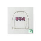 USA Sweater Canvas - KC Needlepoint