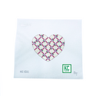 Rosebud Lattice Heart Canvas - KC Needlepoint