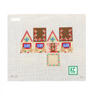 Gingerbread Boys Cottage Canvas - KC Needlepoint