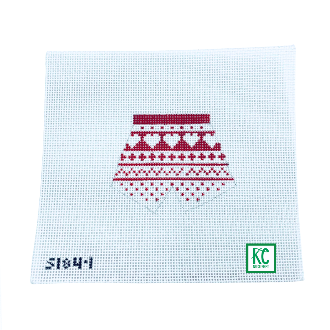 Hearts Boxers Canvas - KC Needlepoint