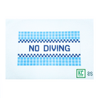 No Diving Canvas - KC Needlepoint