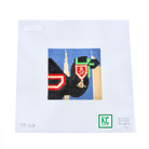 Dubai Travel Square Canvas - KC Needlepoint