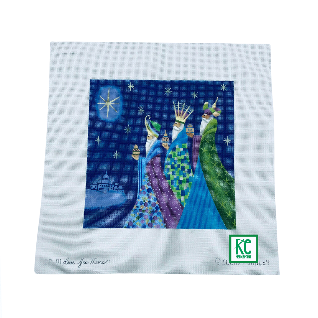 Three Kings Canvas - KC Needlepoint