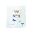 French Wine List Canvas - KC Needlepoint