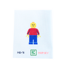 Brick Man Canvas - KC Needlepoint