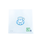 Blue Bow Tea Cup Canvas - KC Needlepoint