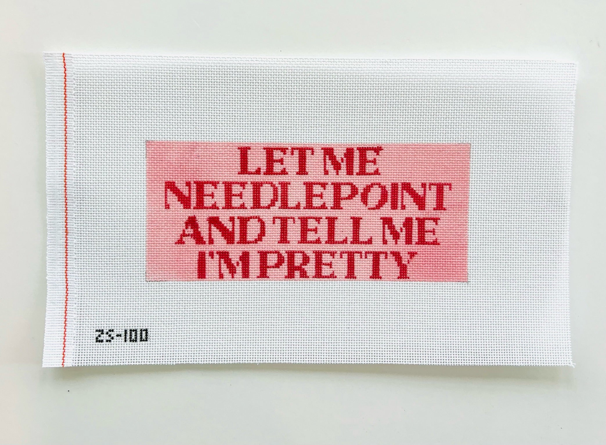 Let Me Needlepoint Small Canvas - KC Needlepoint
