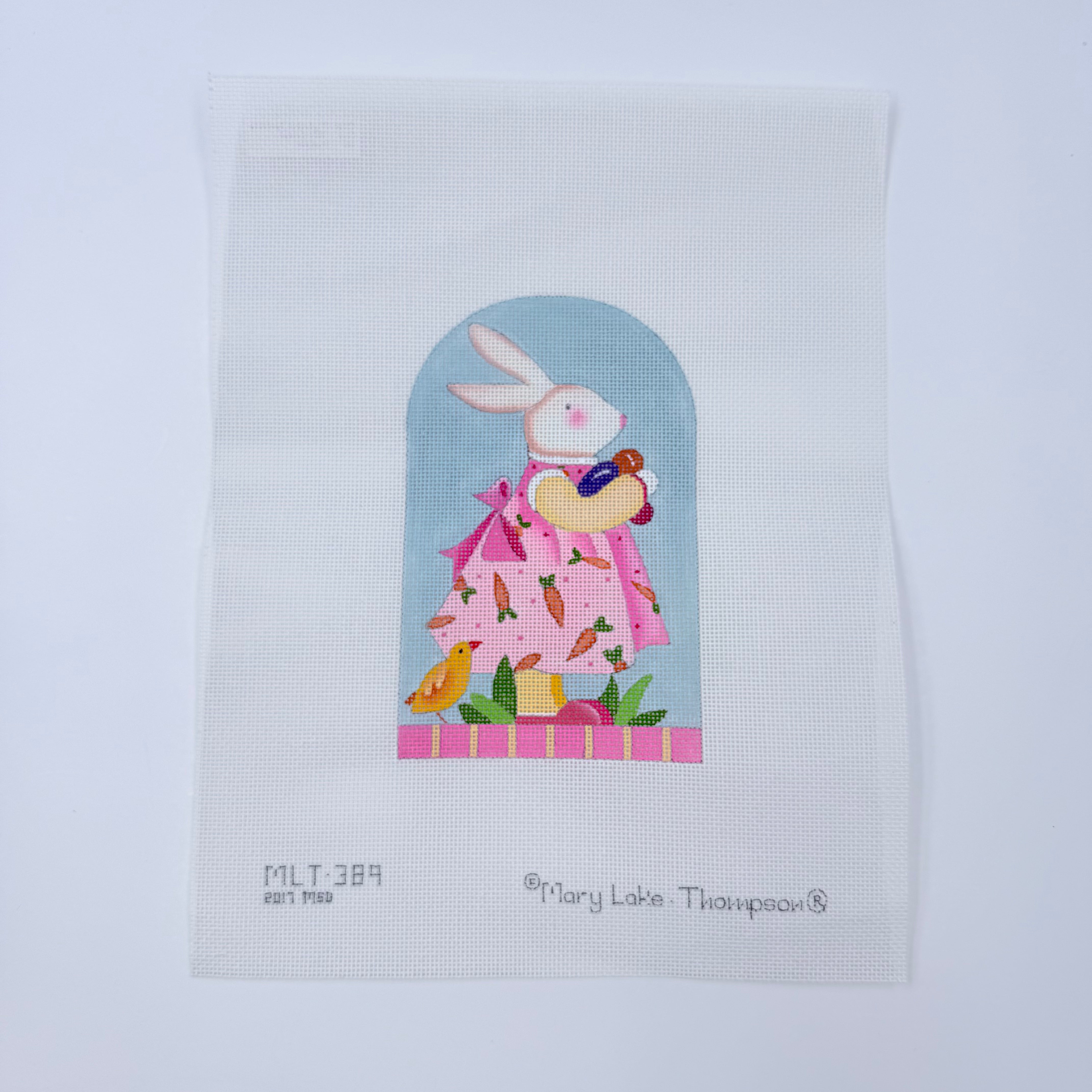 Baby Bunny Needlepoint Canvas - KC Needlepoint