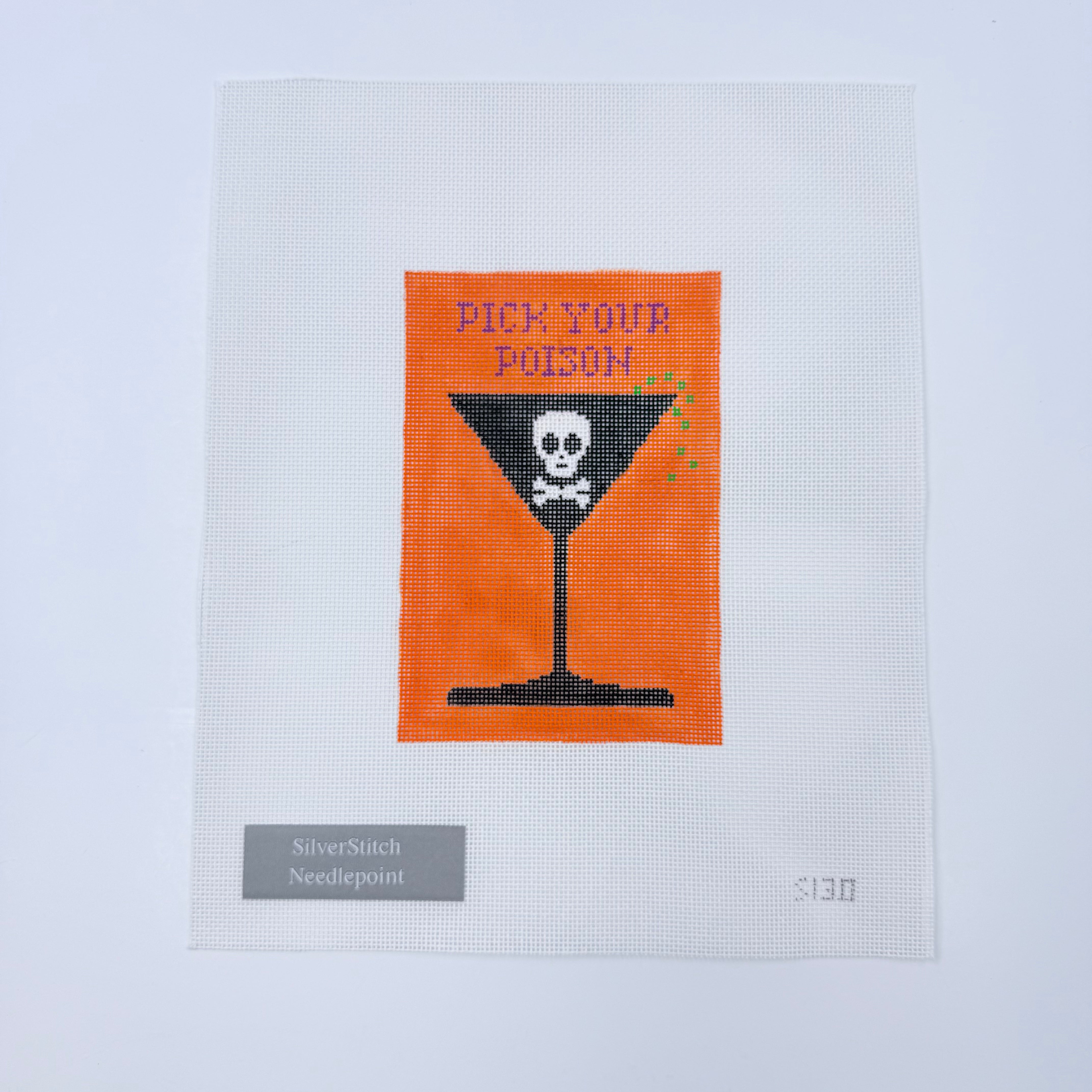 Pick Your Poison Canvas - KC Needlepoint